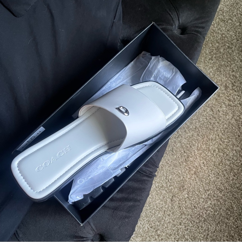 Coach Florence Slide Sandals